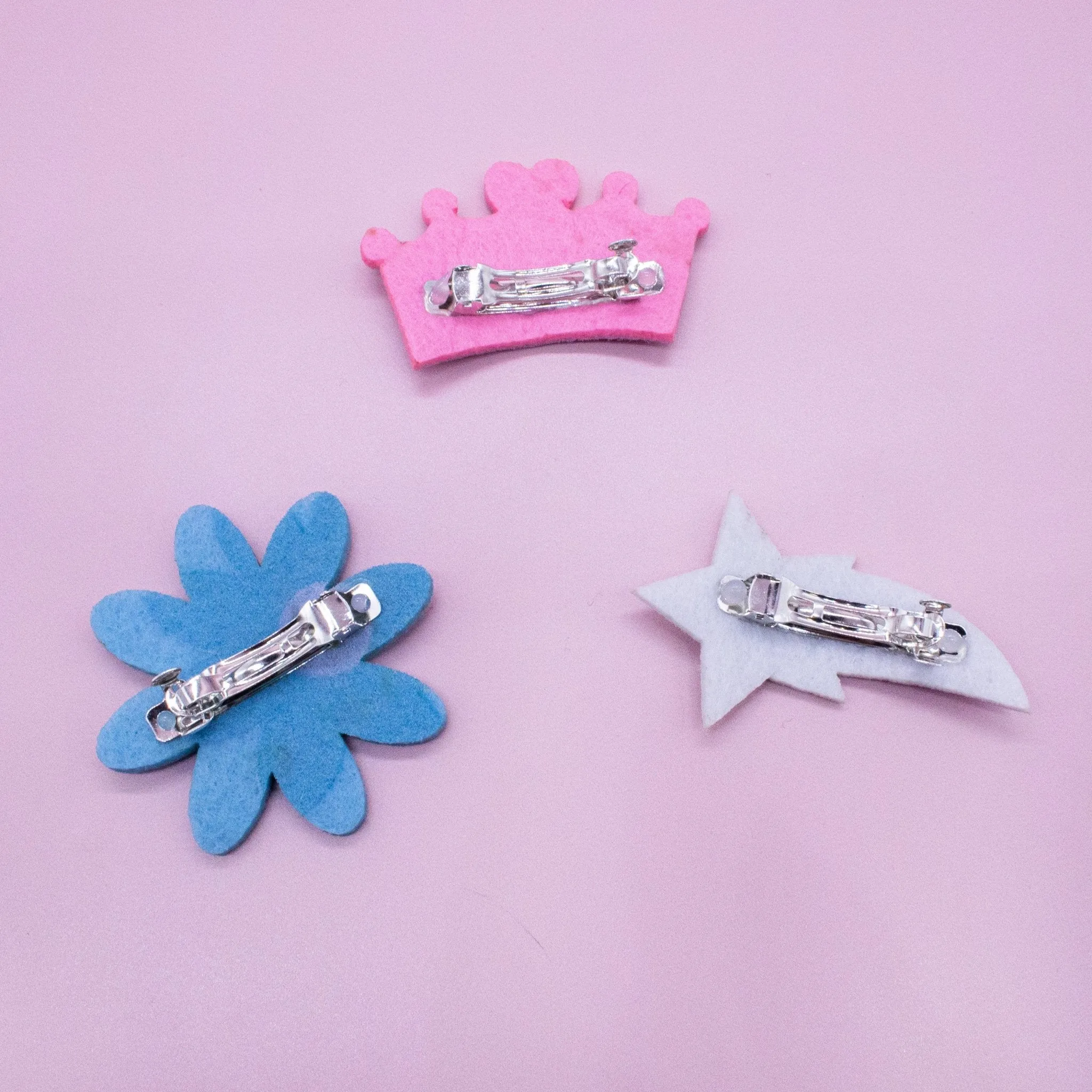 Interchangeable Charm Headband and Hair Clips