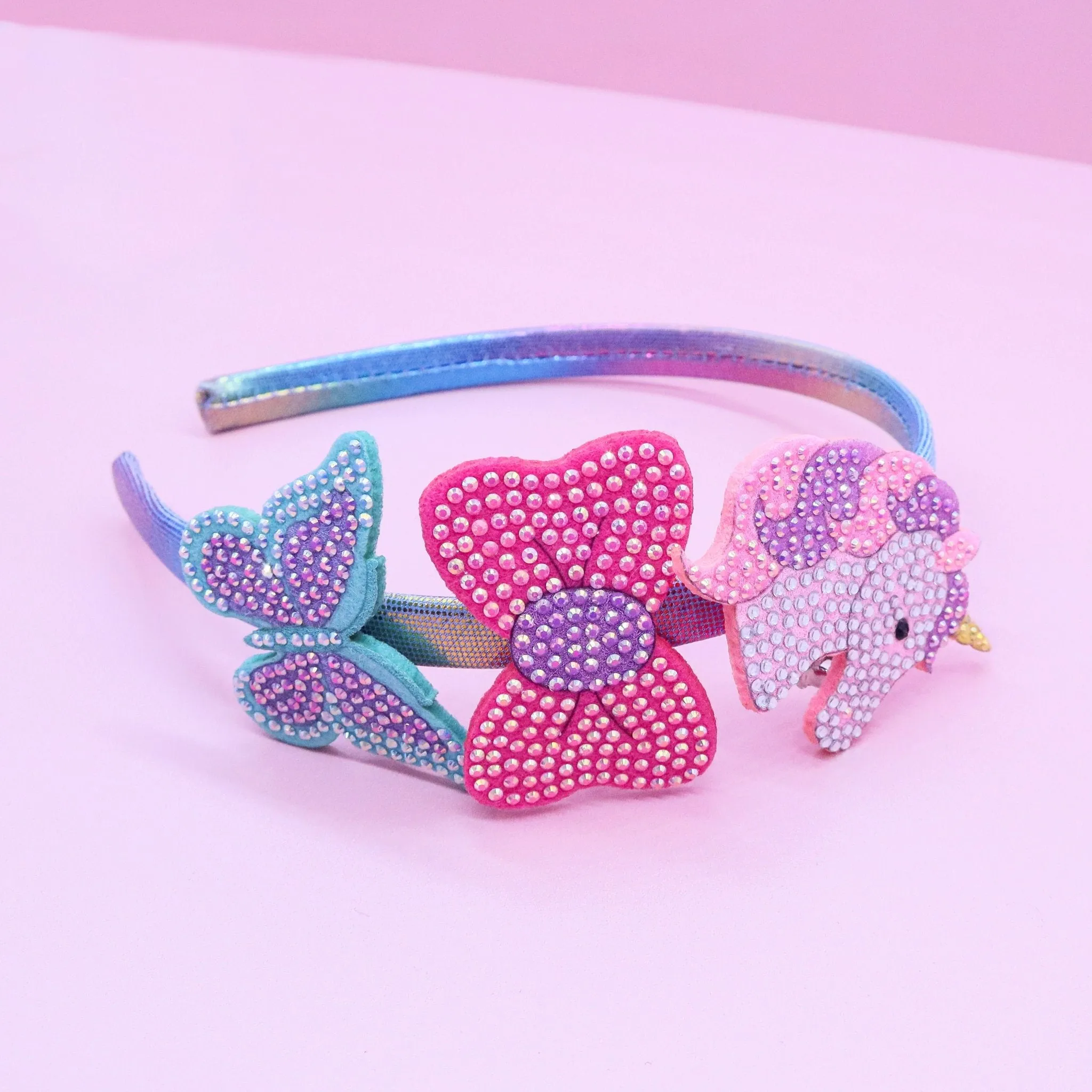 Interchangeable Charm Headband and Hair Clips