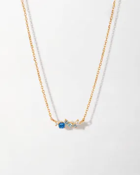 Intuition Sapphire Ray Necklace