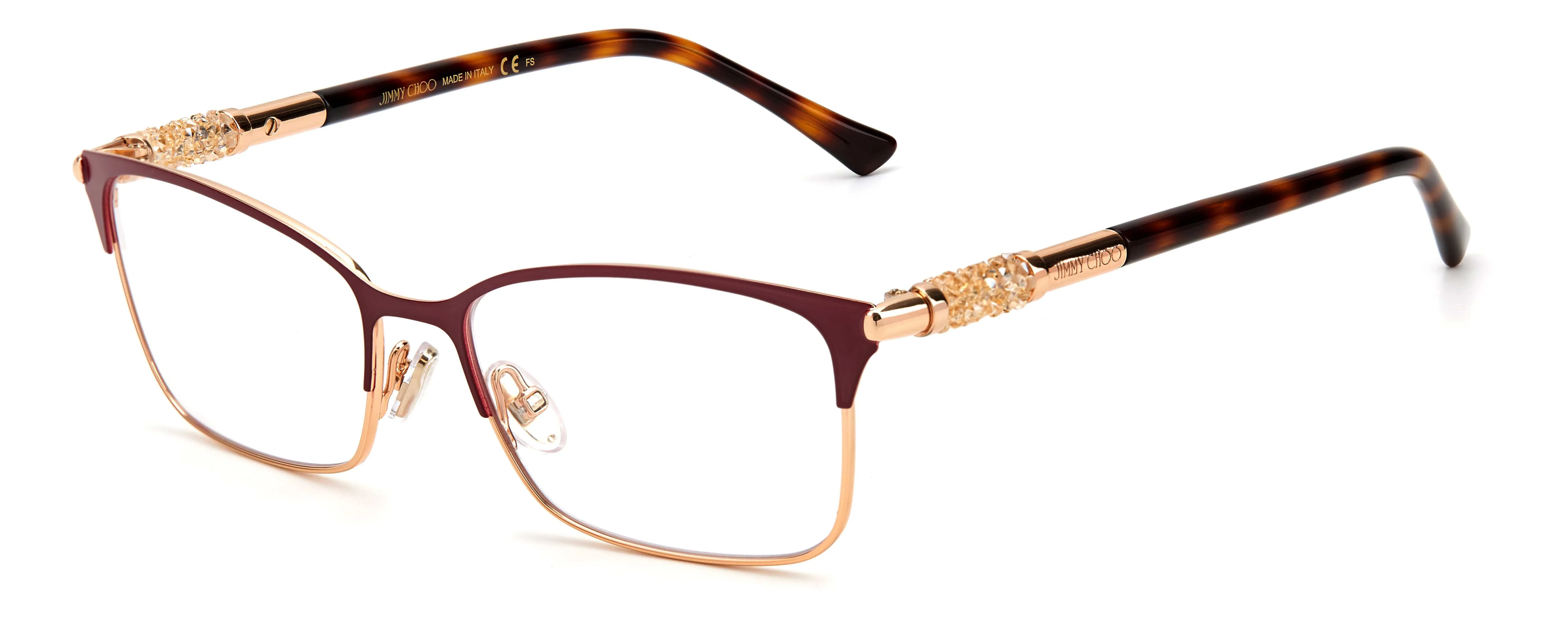 JIMMY CHOO-JC295-6K3-5316-GLASSES FRAMES