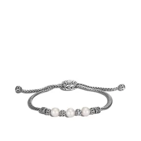 John Hardy Classic Chain Mini Pull Through Bracelet in Sterling SIlver