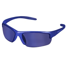 KIMBERLY-CLARK Smith & Wesson 3016311 21301 Equalizer Safety Glasses with Blue Frame and Blue Mirror Lens, Box of 12