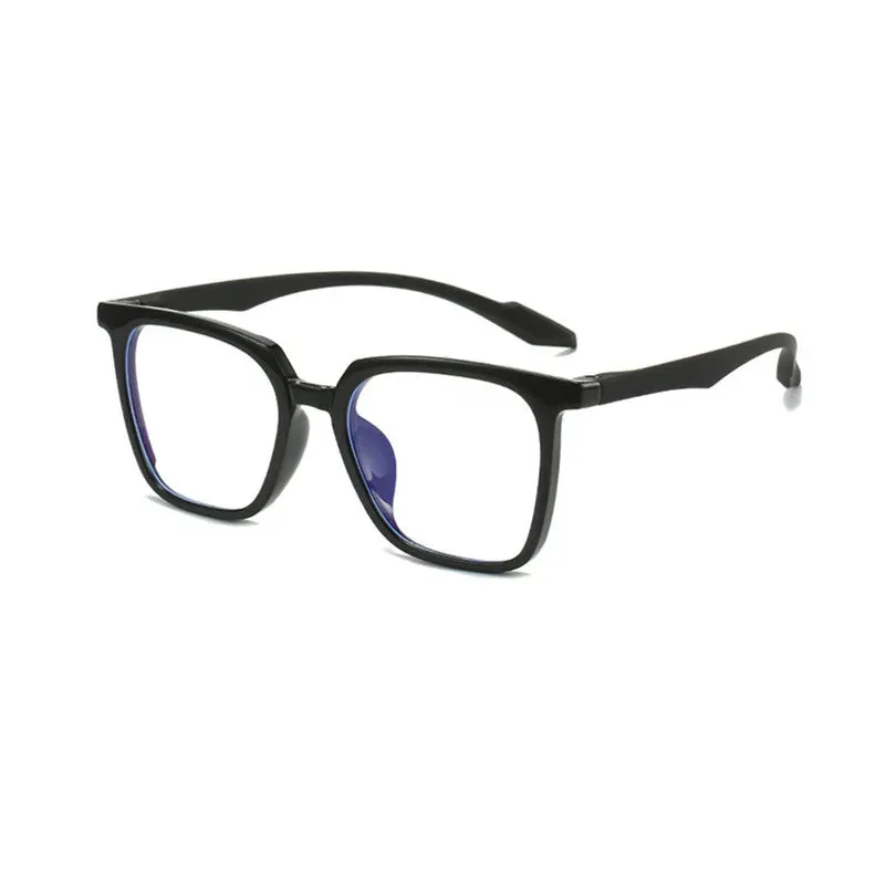 Kocolior Unisex Full Rim Large Square Acetate Hyperopic Reading Glasses 81013