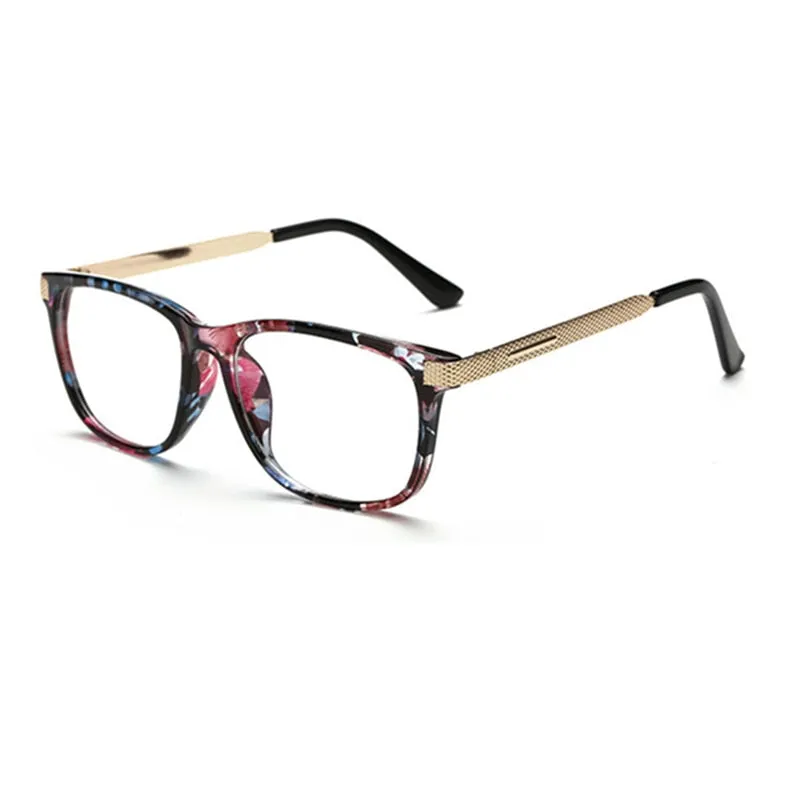 Kottdo Glasses Women Reading Eyeglasses Frame Men Square Glasses 0088