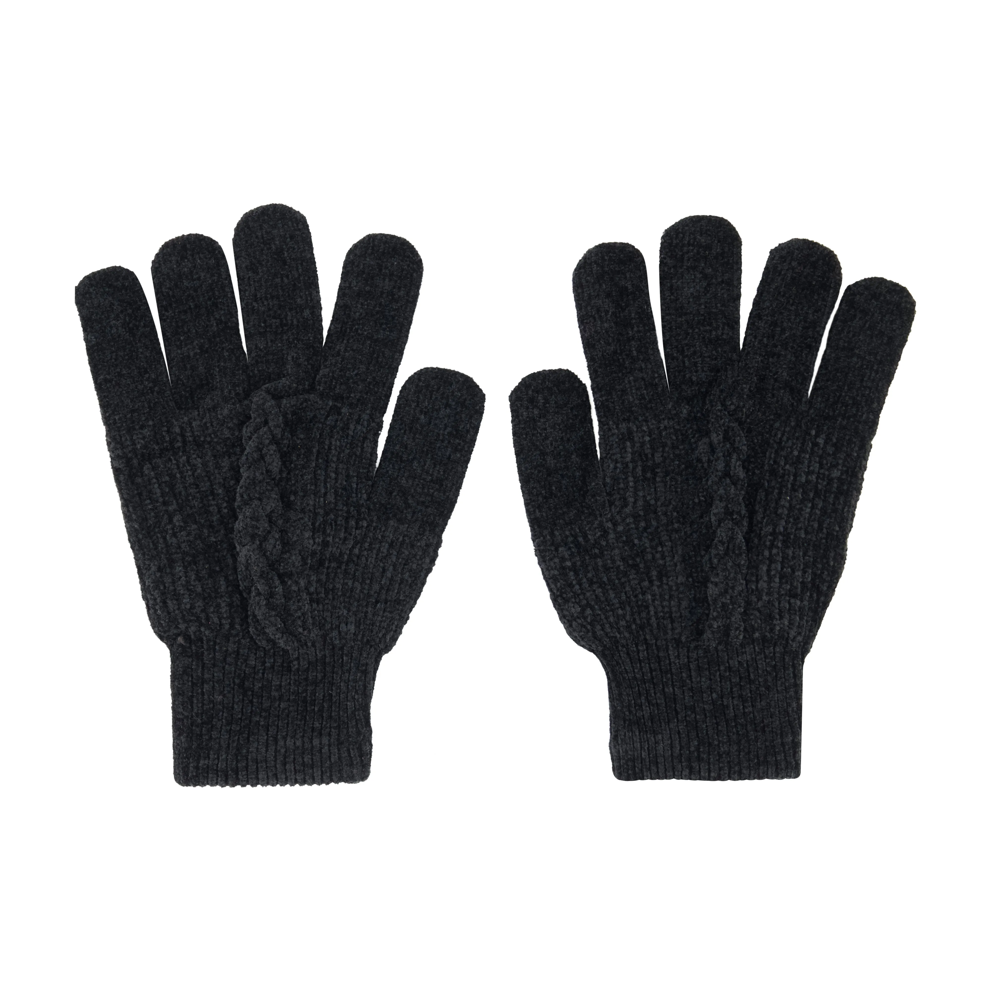 Laundry by Shelli Segal Women's 2-Pack Warm Chenille Gloves