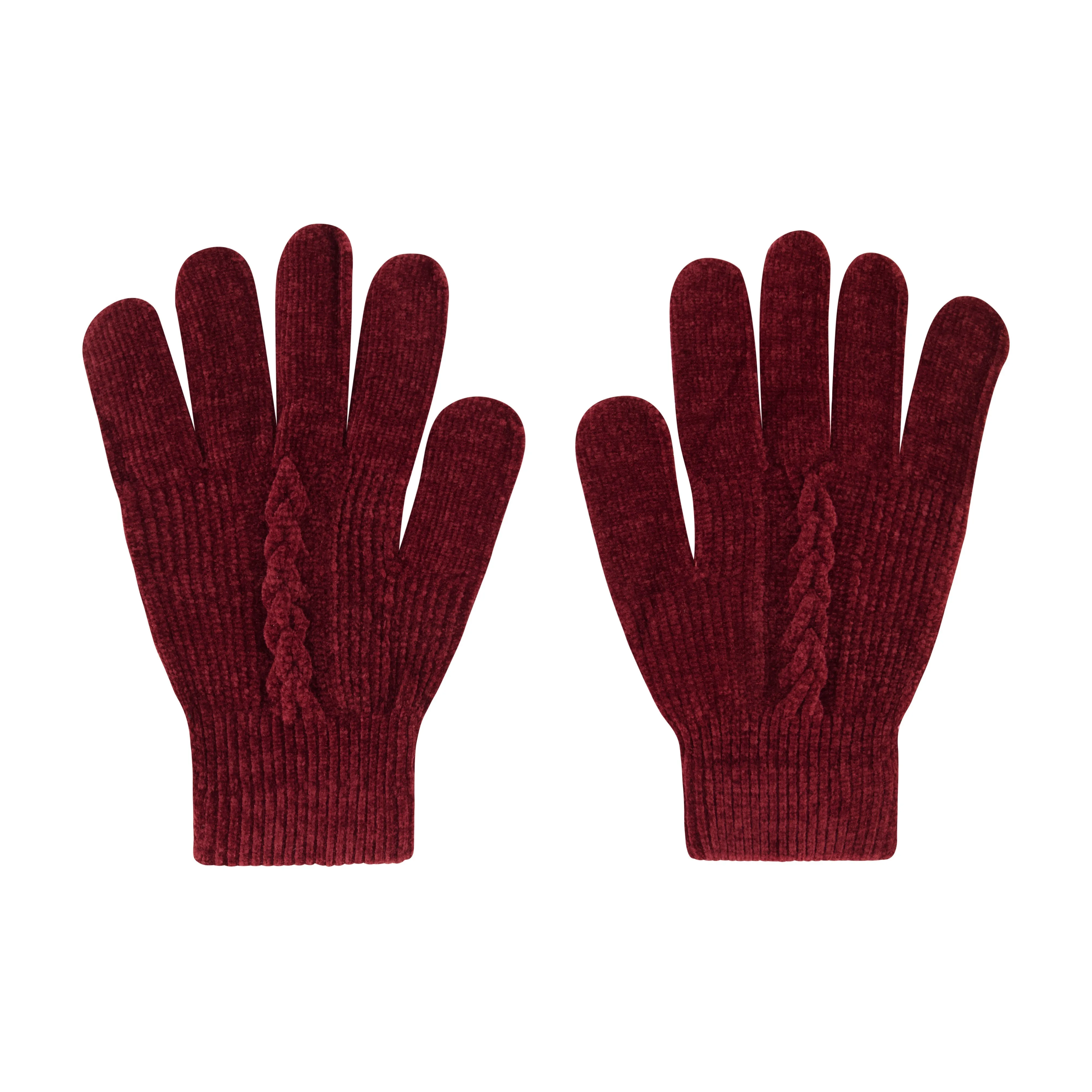 Laundry by Shelli Segal Women's 2-Pack Warm Chenille Gloves