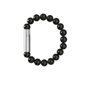 Les Fines Lames Punch Bracelet STEEL ONYX Small