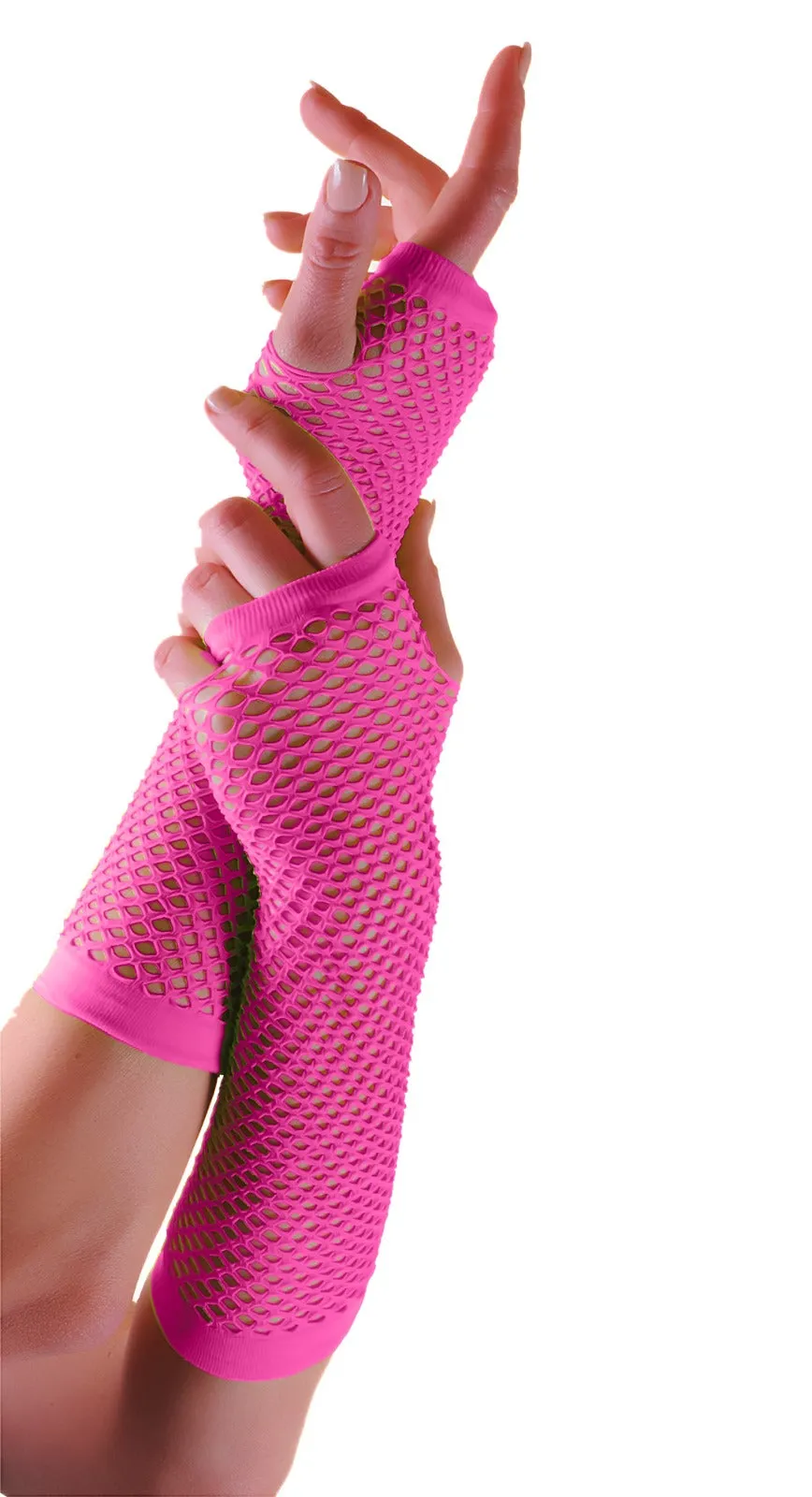 Long Fishnet Gloves - Alluring Elegance for Glamorous Occasions