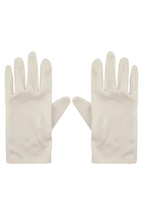 Magician Cotton Gloves for Men Fancy Dress Costume Accessory Classic Cotton Performance Accessories