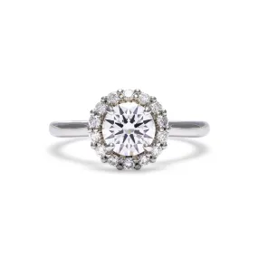 Maribel Moissanite Engagement Ring