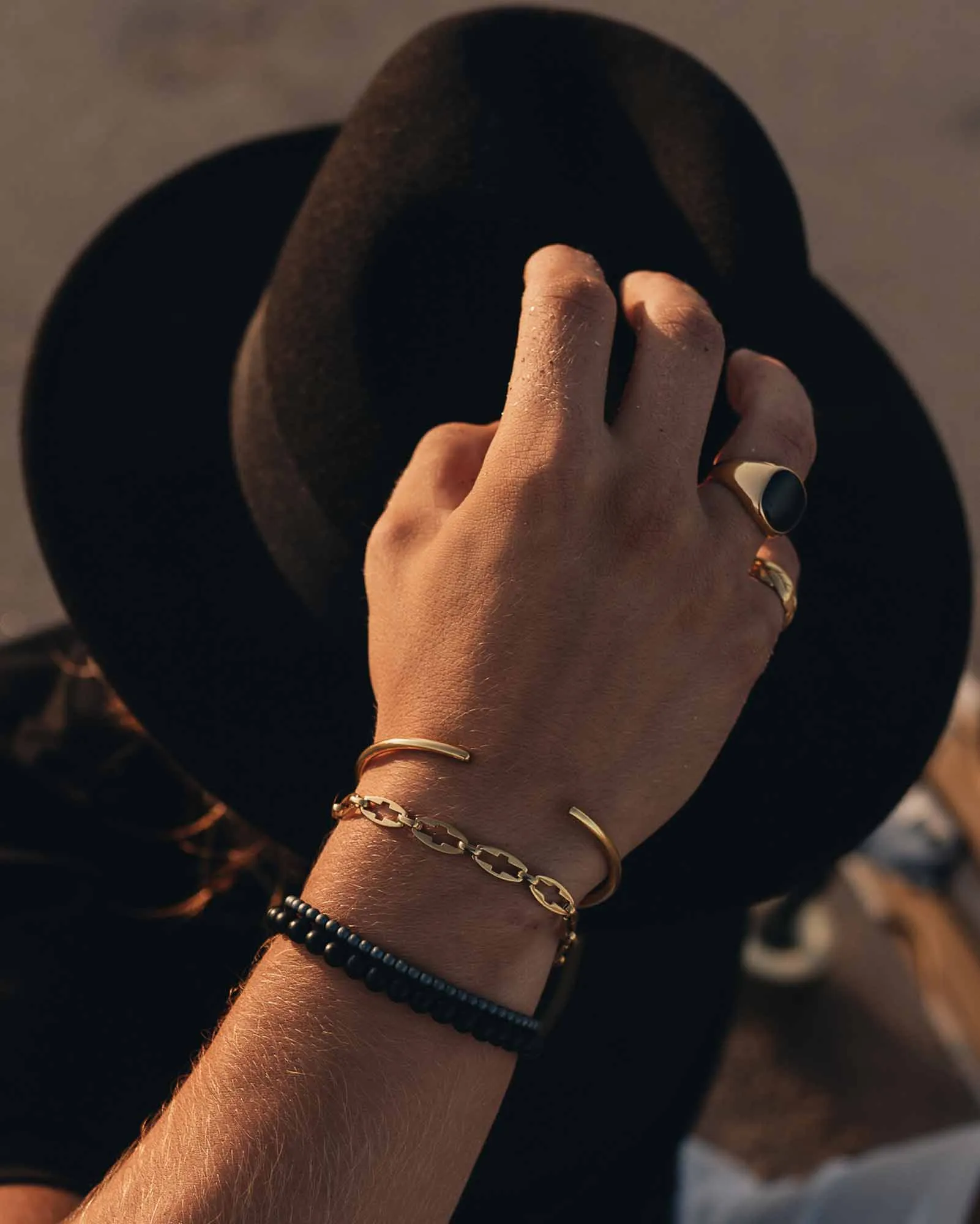 Matte Black Onyx Bracelet 6mm