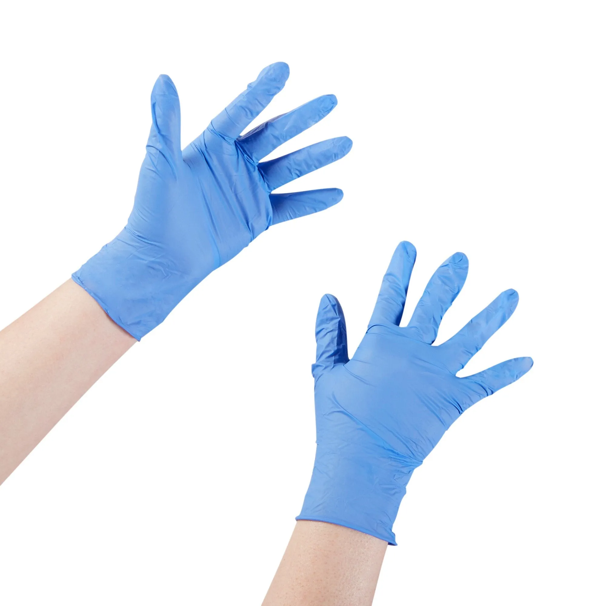 McKesson Confiderm® 3.5C Nitrile Exam Glove, Medium, Blue