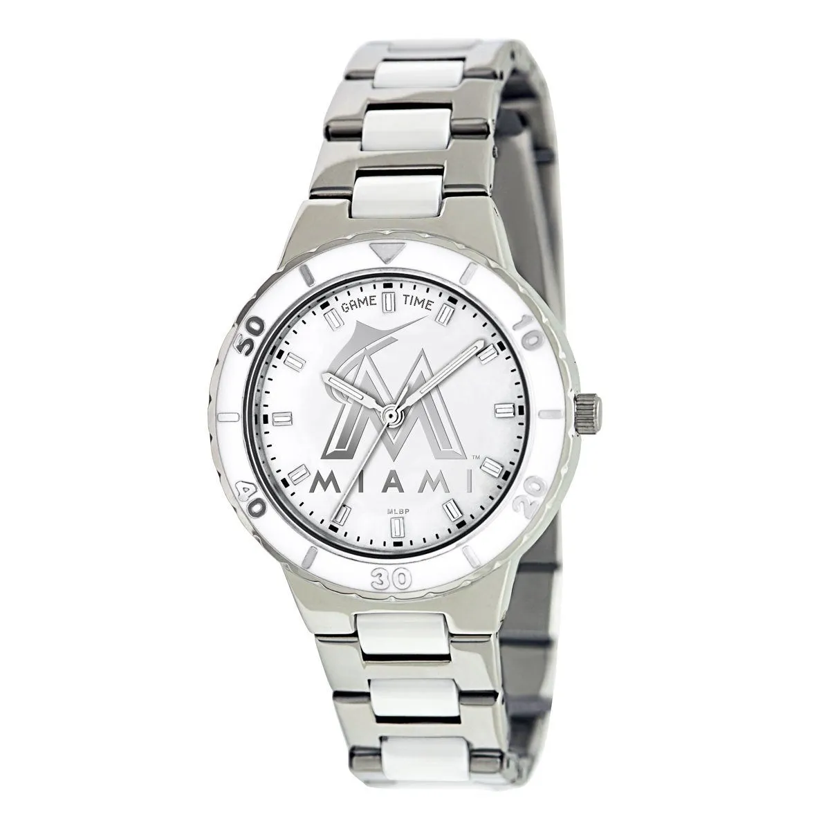 Miami Marlins Ladies Pearl Watch