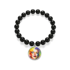 Monroe Matte Onyx Bracelet