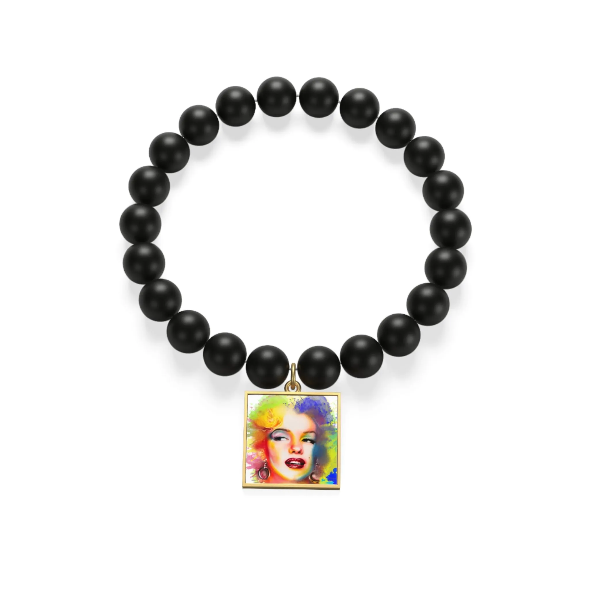 Monroe Matte Onyx Bracelet