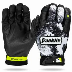 New Franklin Grow to Pro Tee Ball Batting Gloves Size Youth Large Black/White