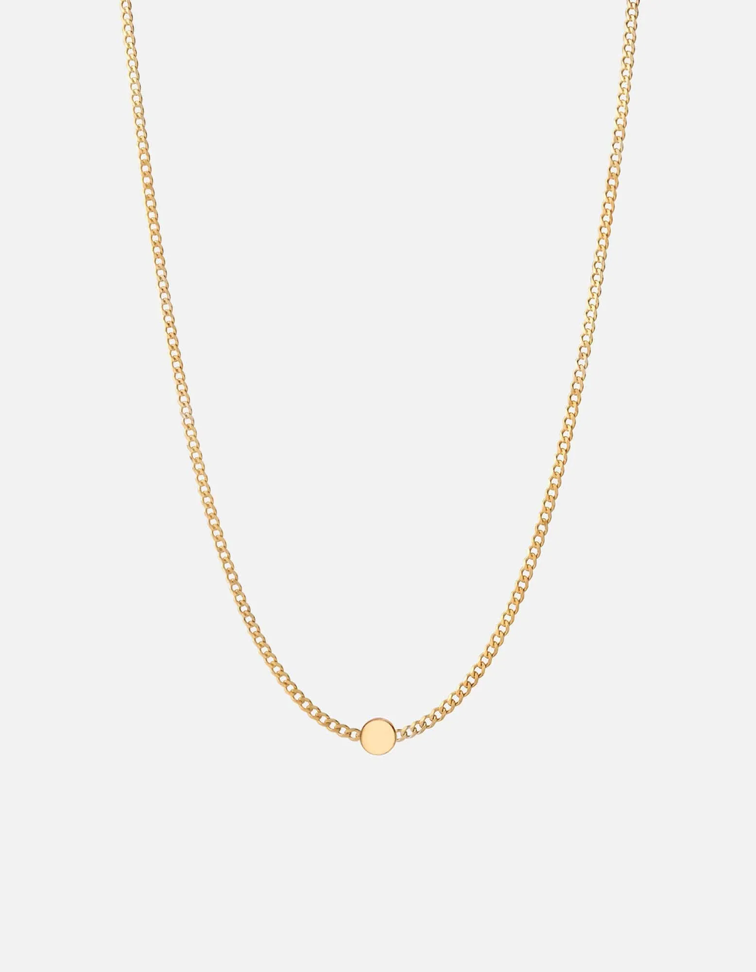 Opus Sapphire Type Chain Necklace, Gold Vermeil/Blue