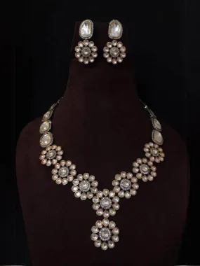 Pachi Kundan Ad Set With Earings