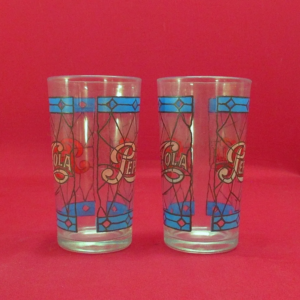 Pepsi-Cola Tiffany Style Stain Glass