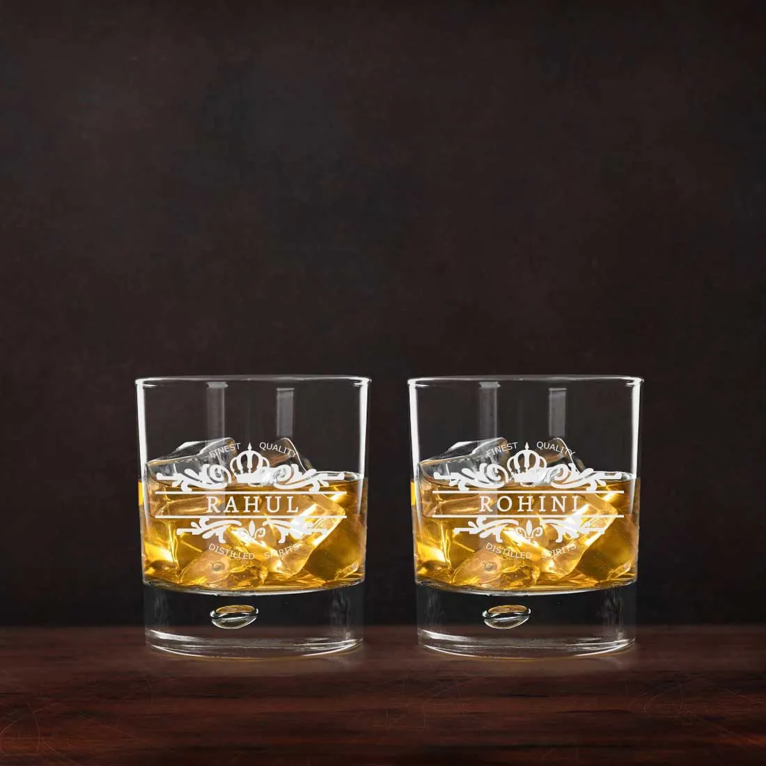 Personalize Your-Name Whiskey Glass - Gift for Boyfriend Husband Father