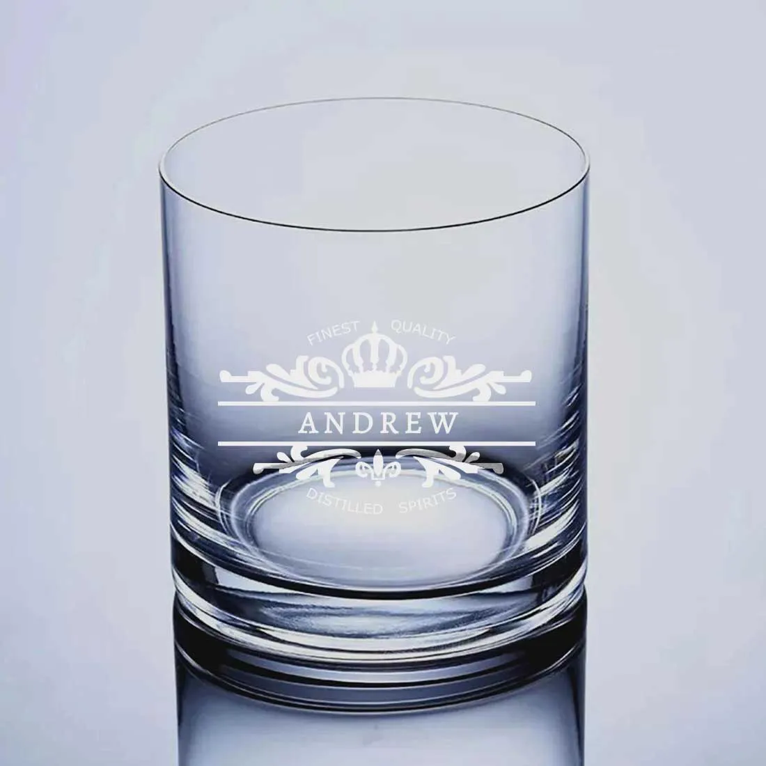 Personalize Your-Name Whiskey Glass - Gift for Boyfriend Husband Father