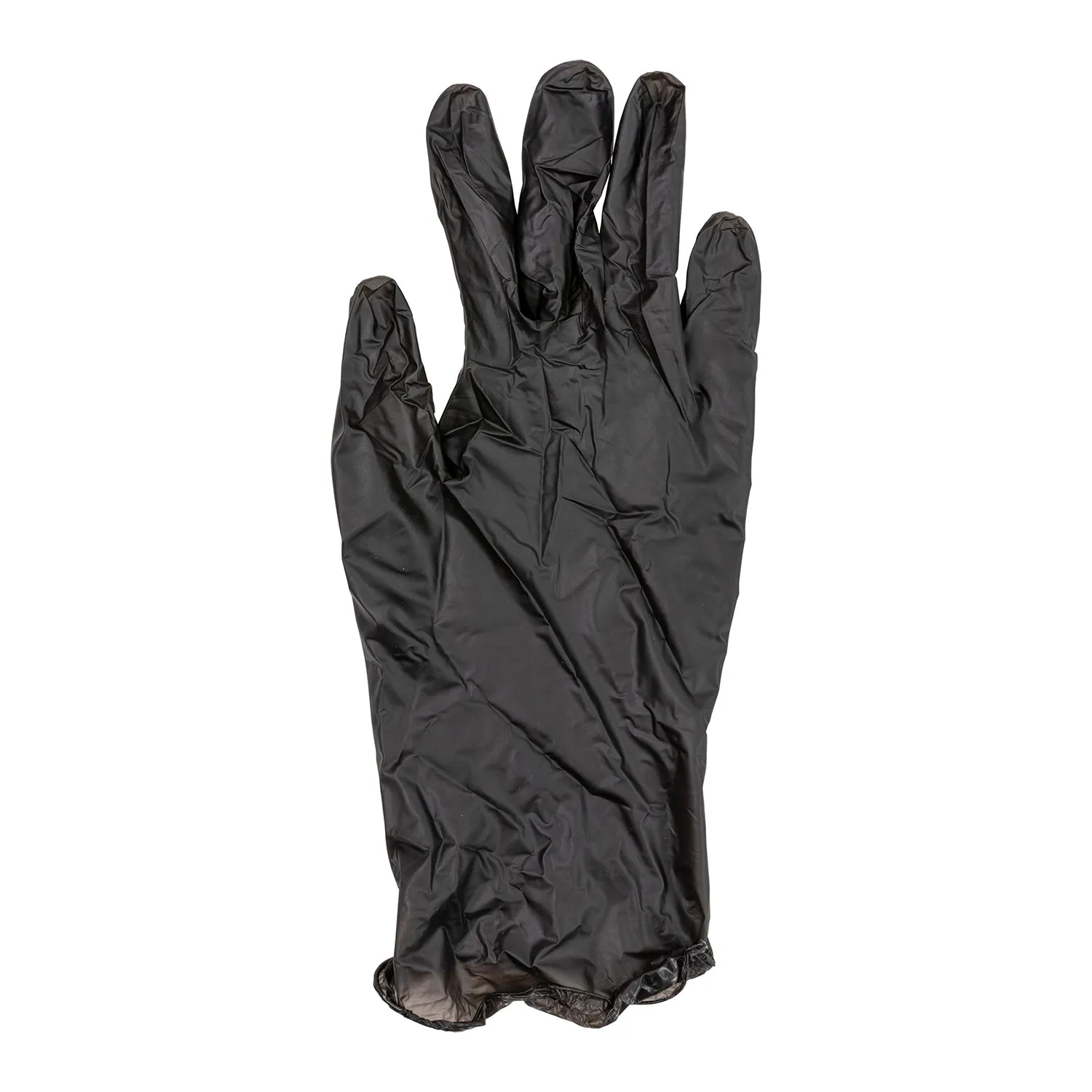 Powder-Free Vitrile Vitri-Flex Black Gloves, Case of 1,000