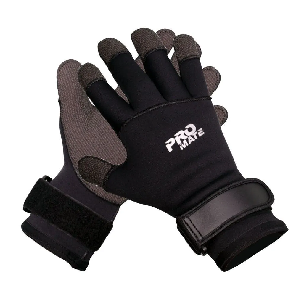 Promate 3mm Neoprene Kevlar Palm Scuba Diving Snorkeling Gloves - GL693