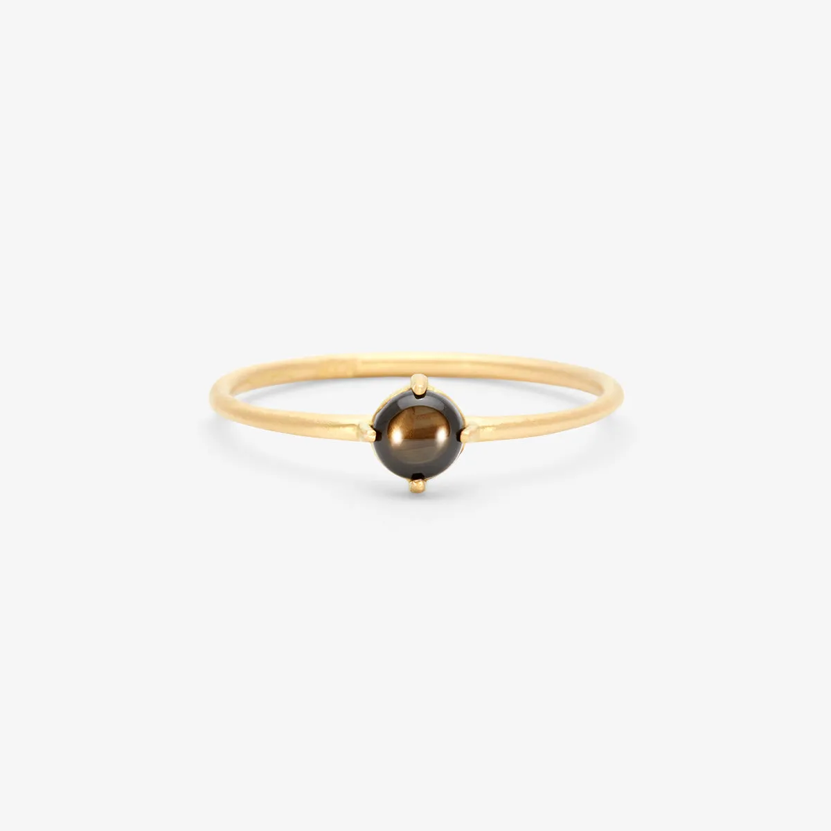 R11601SSBK | Black Star Sapphire Wisp Ring