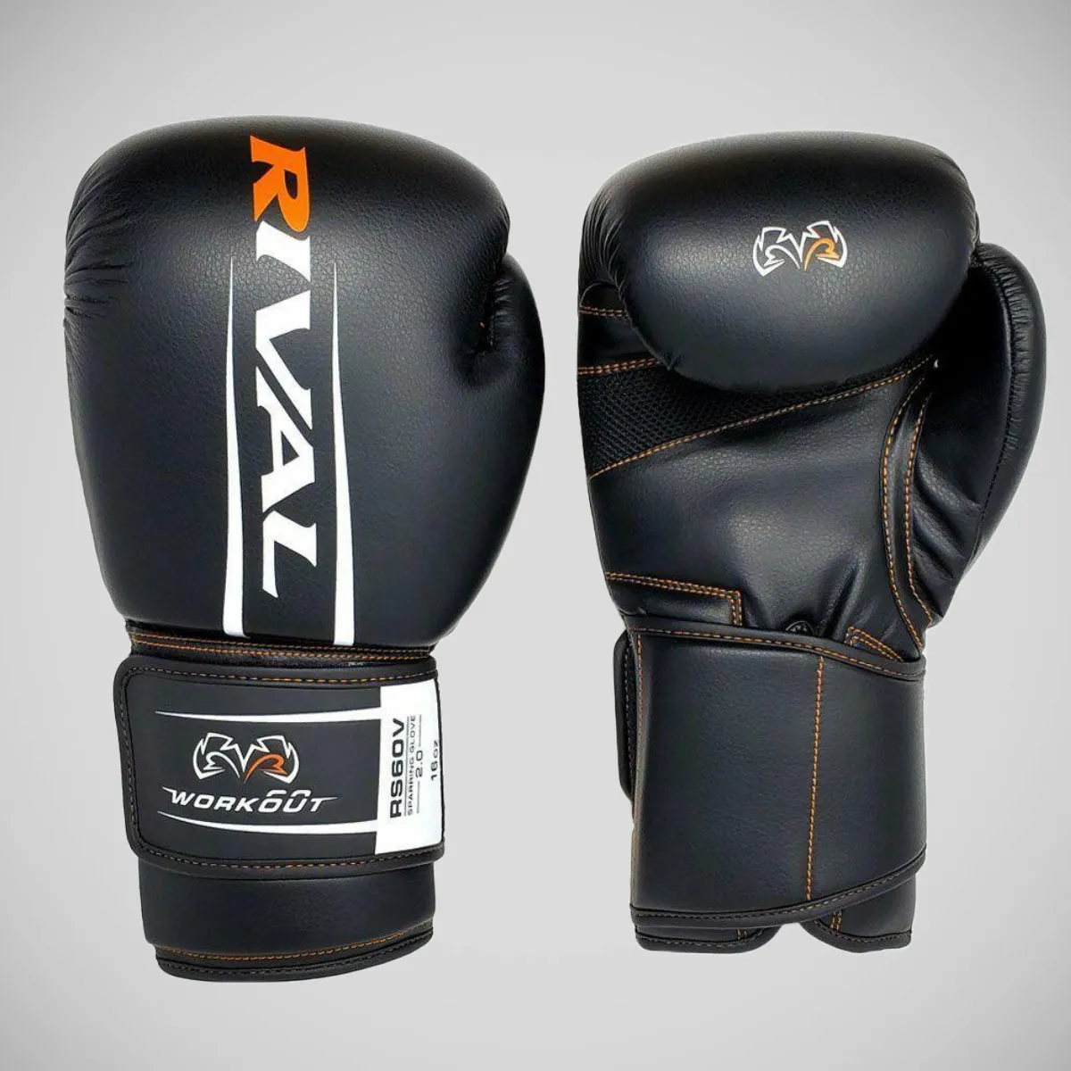 Rival RS60V 2.0 Workout Sparring Gloves Black