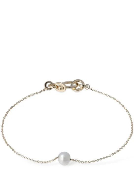 Sophie Bille Brahe   Stella Main 14kt gold &amp; pearl bracelet 