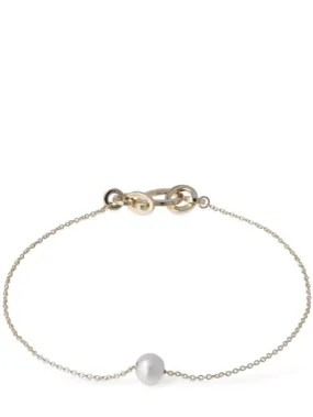 Sophie Bille Brahe   Stella Main 14kt gold &amp; pearl bracelet 