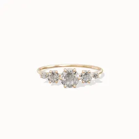 Stargaze Diamond Ring - 0,59ct Salt & Pepper Diamonds