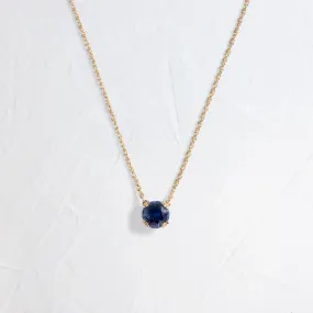 Threaded Necklace, 0.94ct. Blue Sapphire - OOS