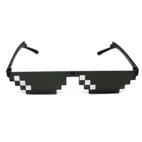 Thug Life 8bit Pixel Party Glasses