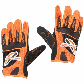 TORK CRAFT LIMITED EDIT. LARGE  RACING GLOVE ORANGE SYN. LEATHER GL122