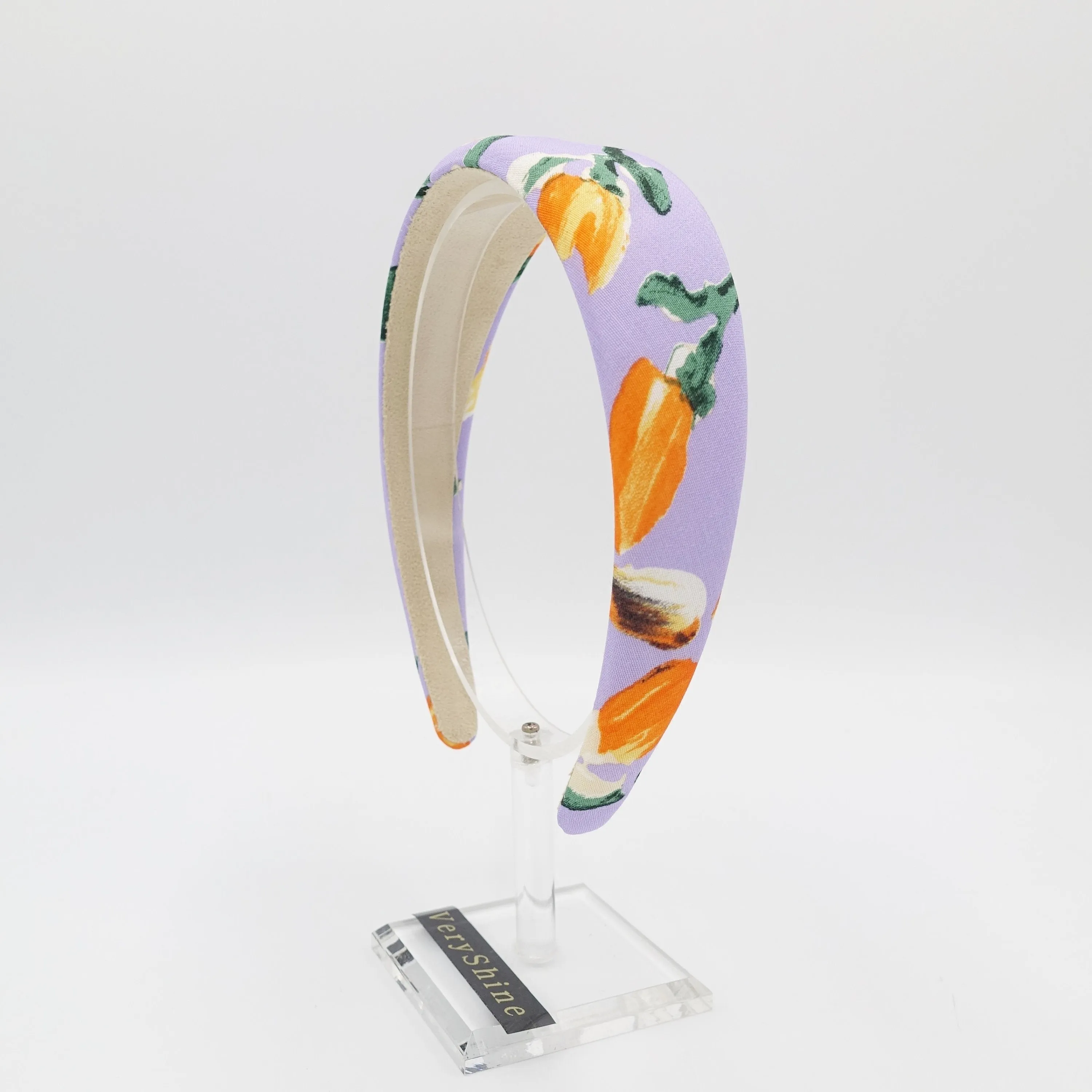 tulip print headband padded hairband for women