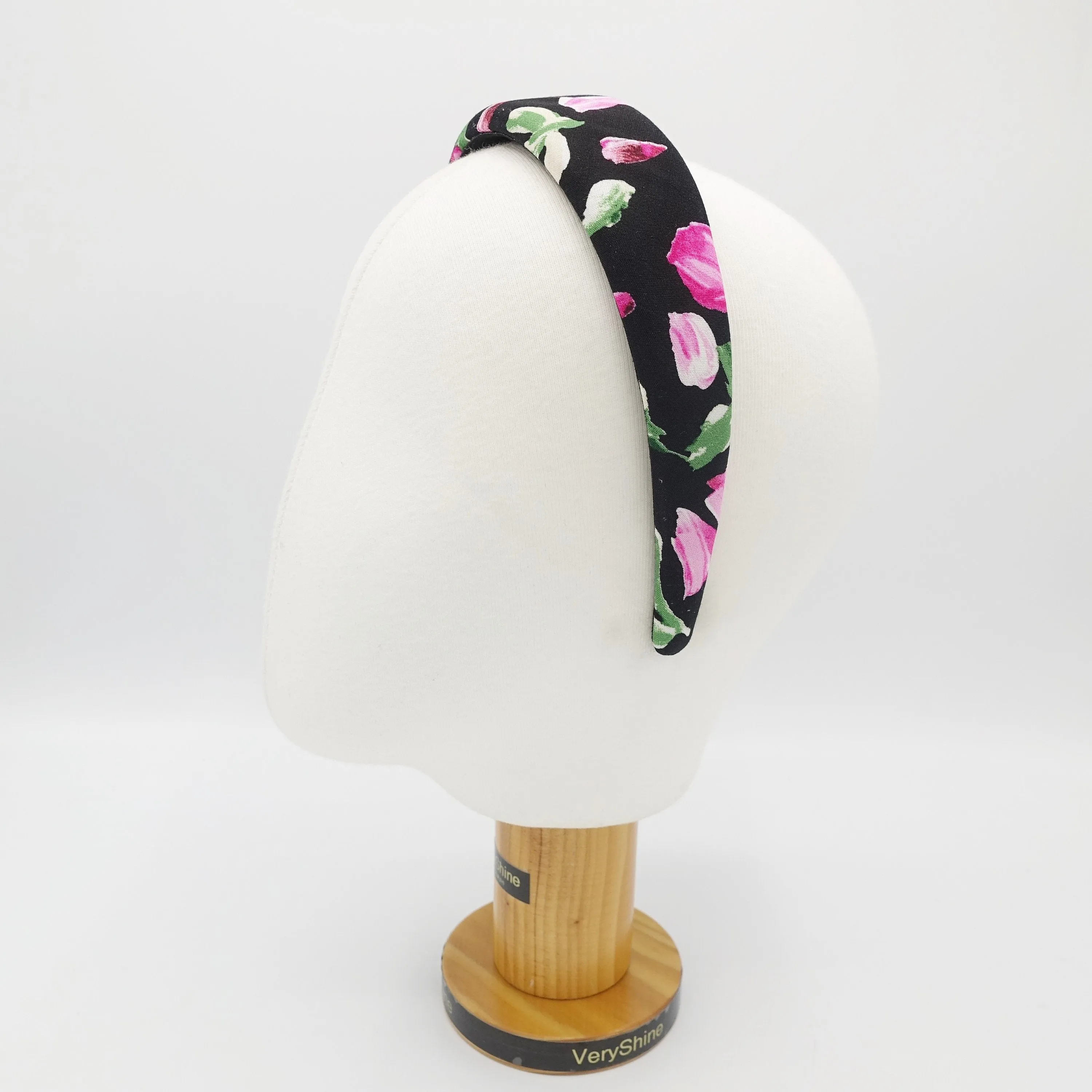 tulip print headband padded hairband for women