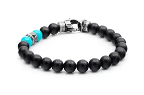 Two Worlds || Onyx Beaded Bracelet (Limited Run)