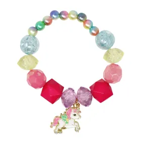 Unicorn Rainbow Pearl Bracelet