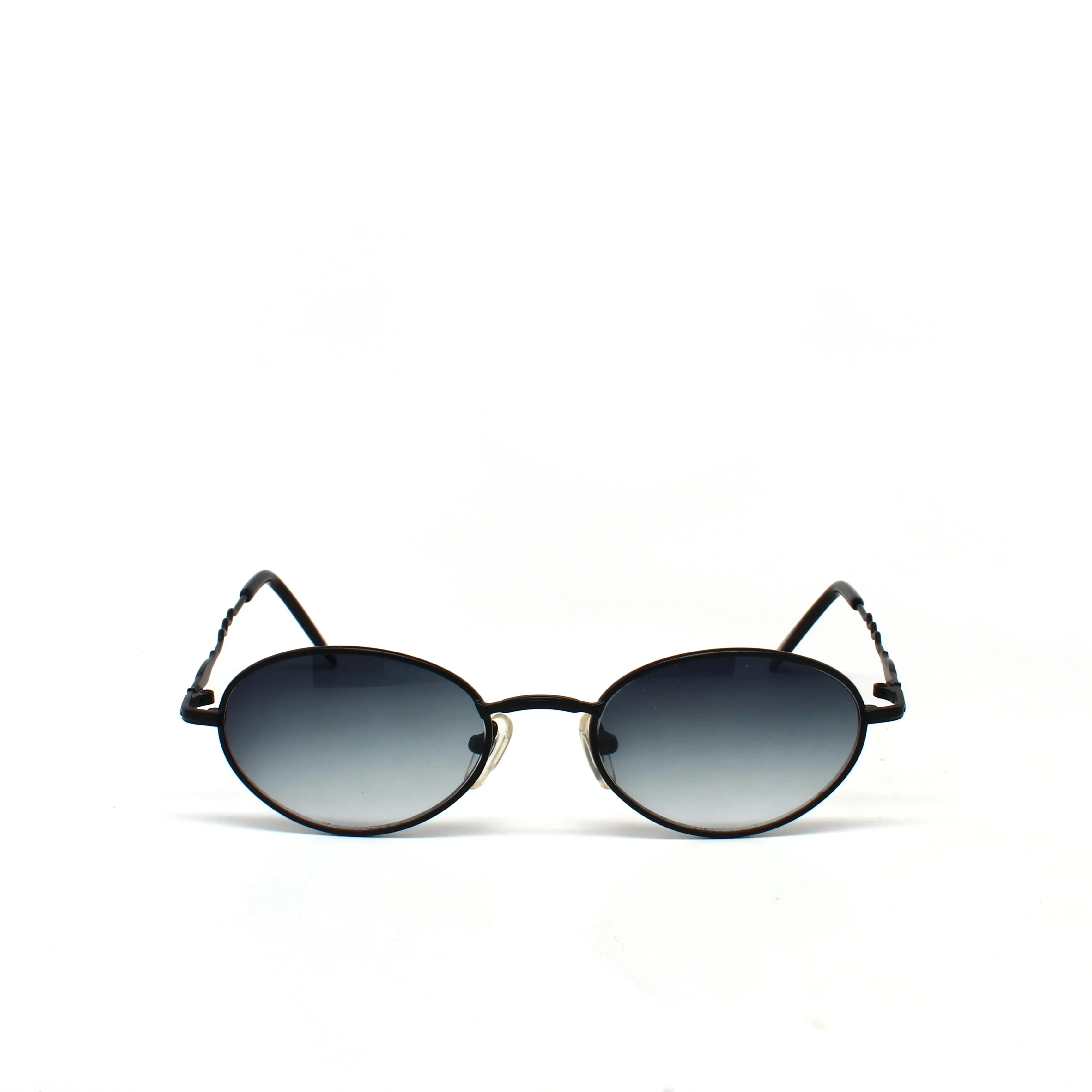 Vintage Small Size 90s Mini Santa Fe Sunglasses - Black