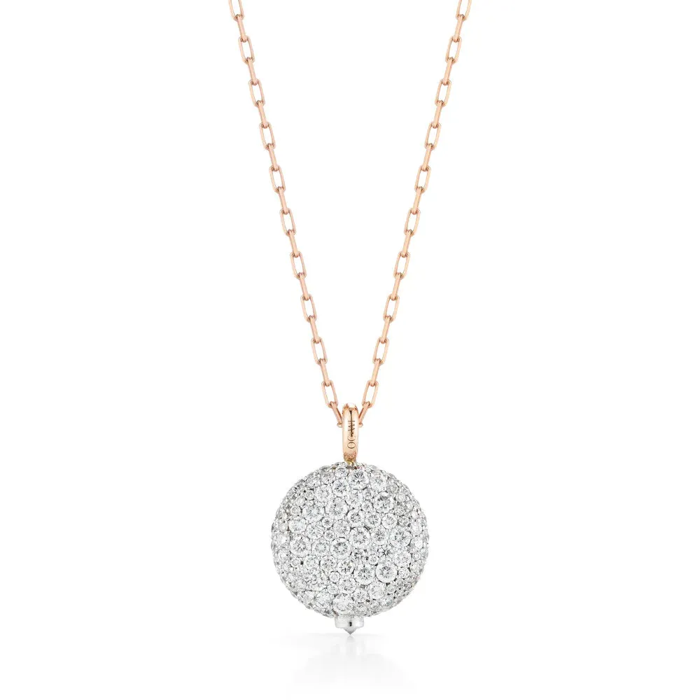 Walters Faith 'OC x WF' White Diamond Pebble Locket Charm