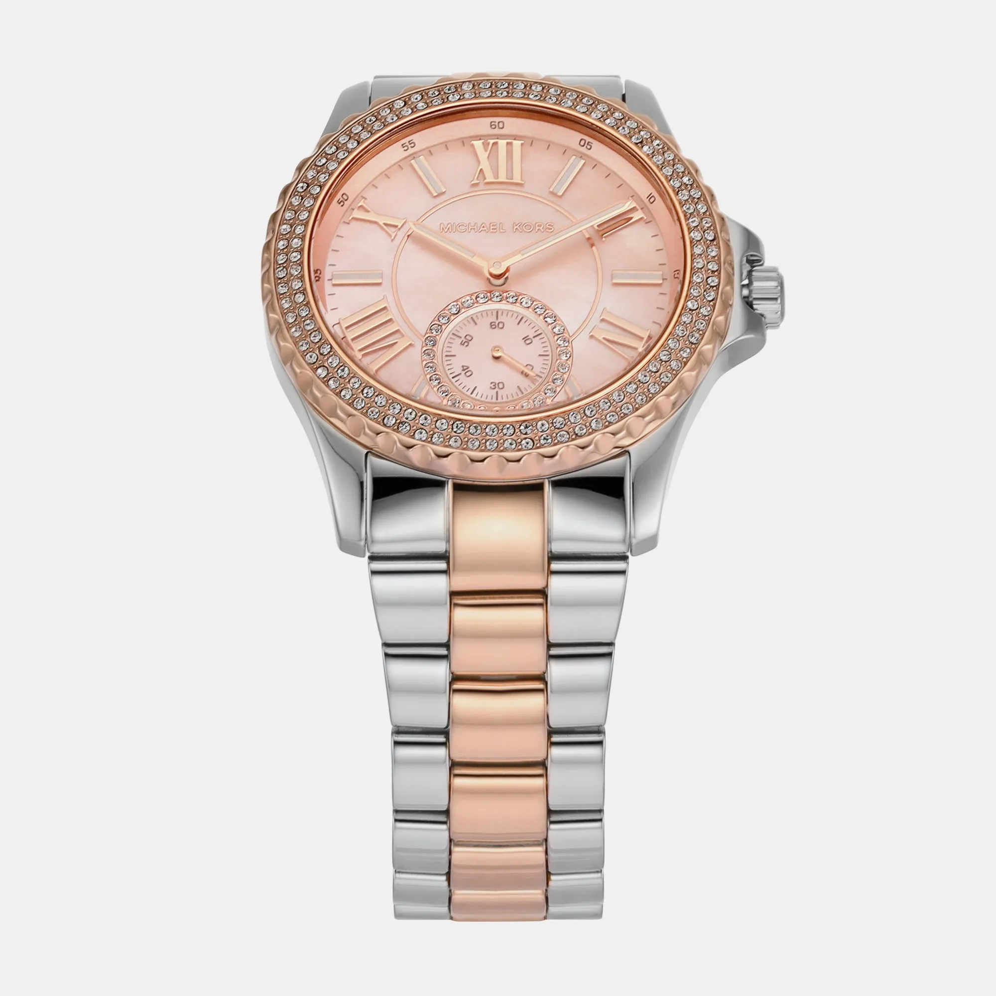 Women Everest Three-Hand Two-Tone Stainless Steel Watch MK7402